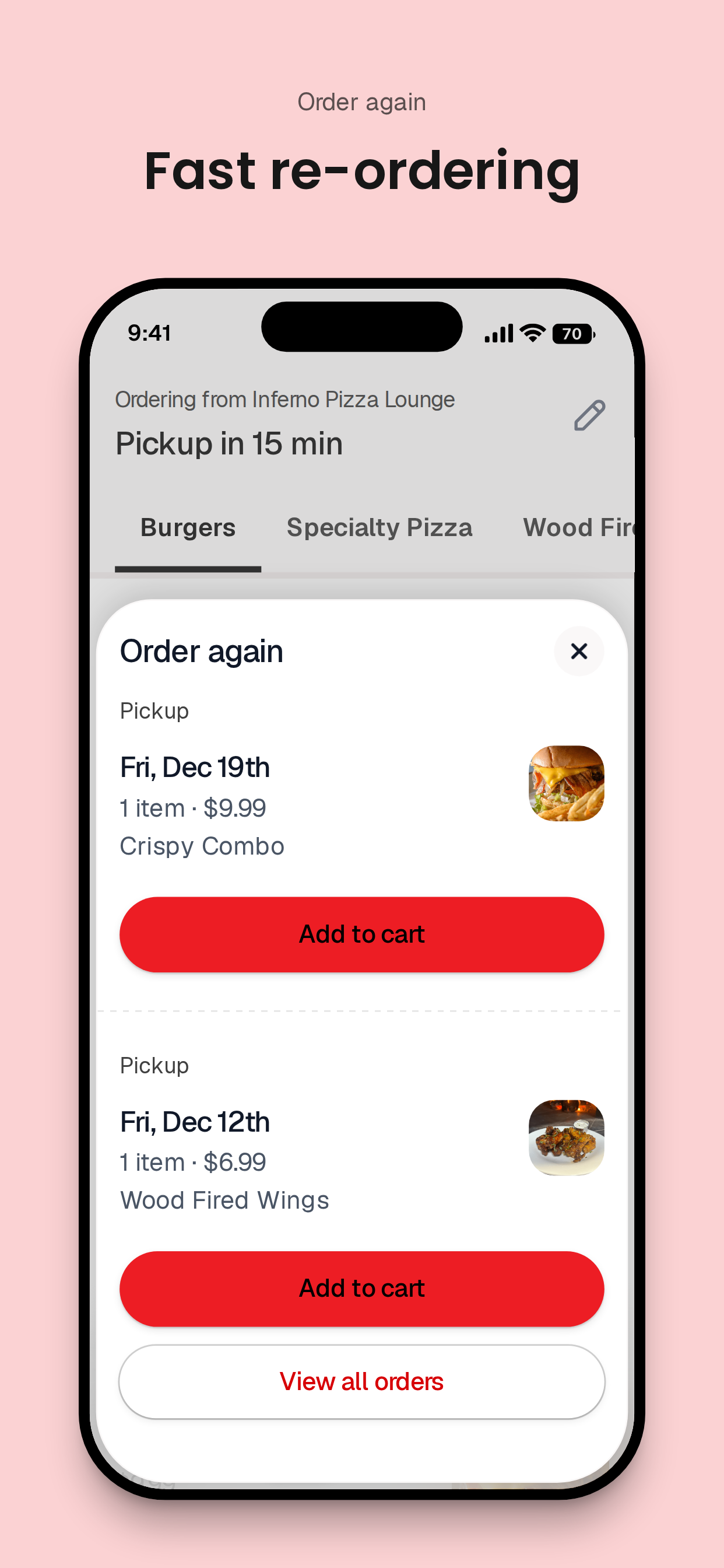 Inferno Pizza Lounge To Go