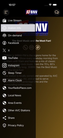 93BNV WBNV-FM Screenshot 4 of 5