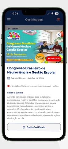 Rhema Neuroeducação iPhone screenshot