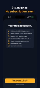 ShiftCheck: Shift Pay Calendar screenshot
