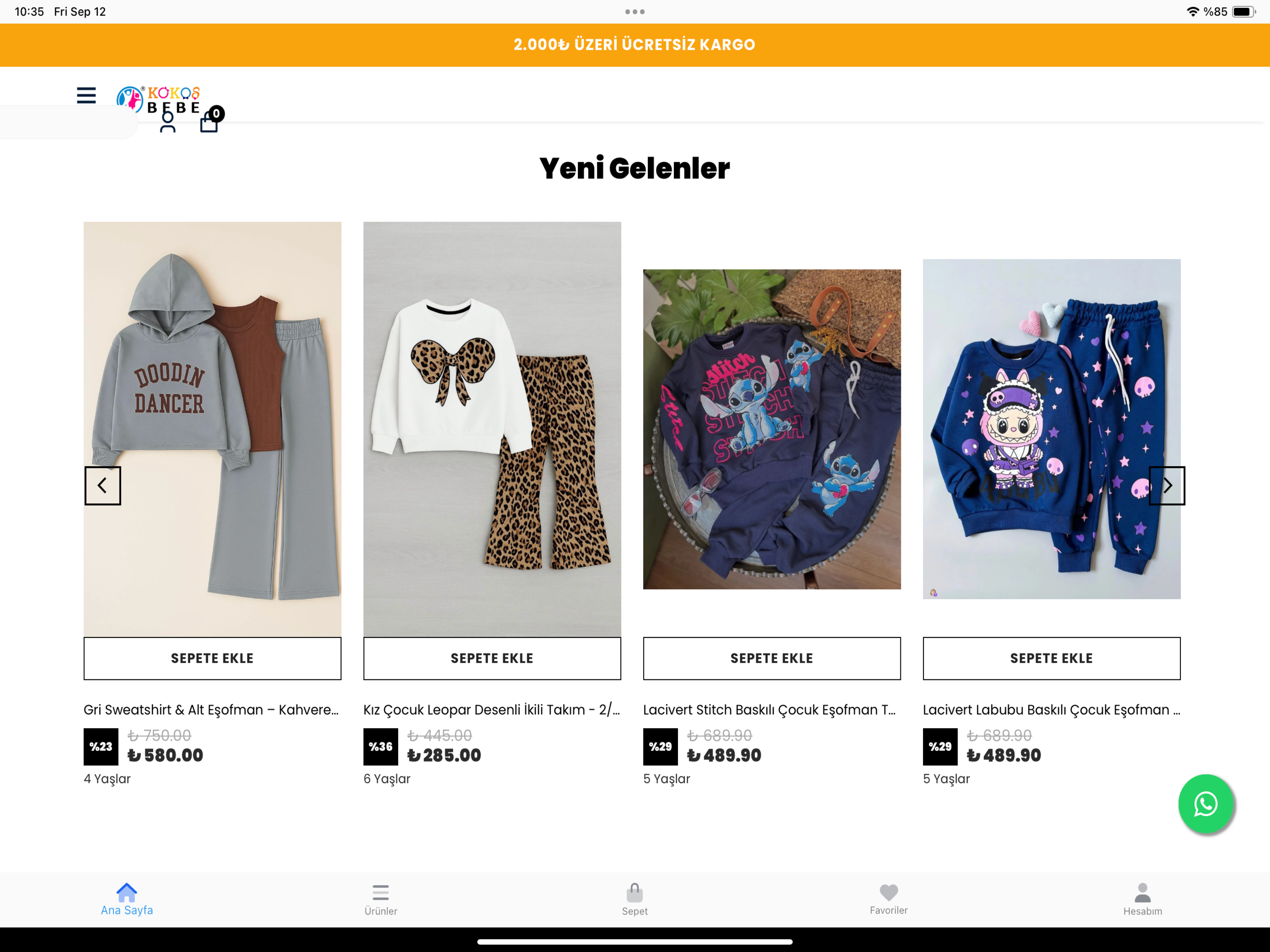 Kokoş Bebek Çocuk Giyim screenshot 6