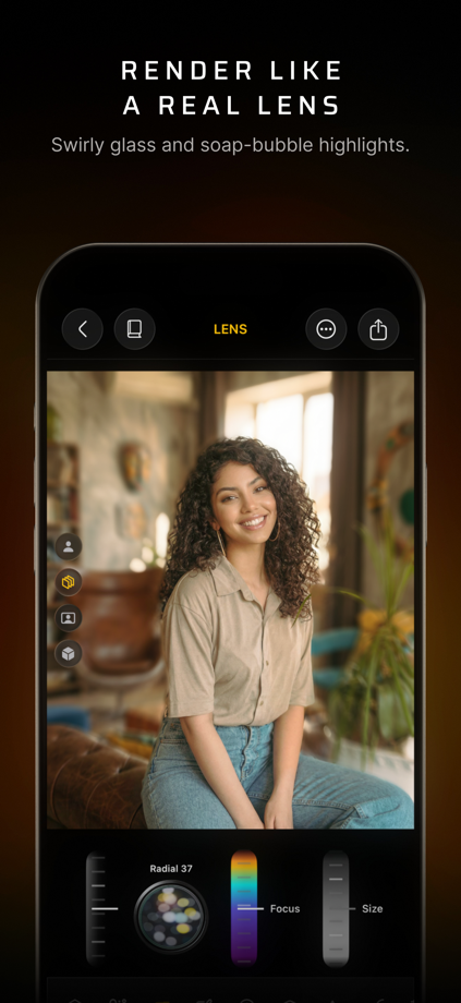 Phocus: DSLR Portrait Camera App Store screenshot 8