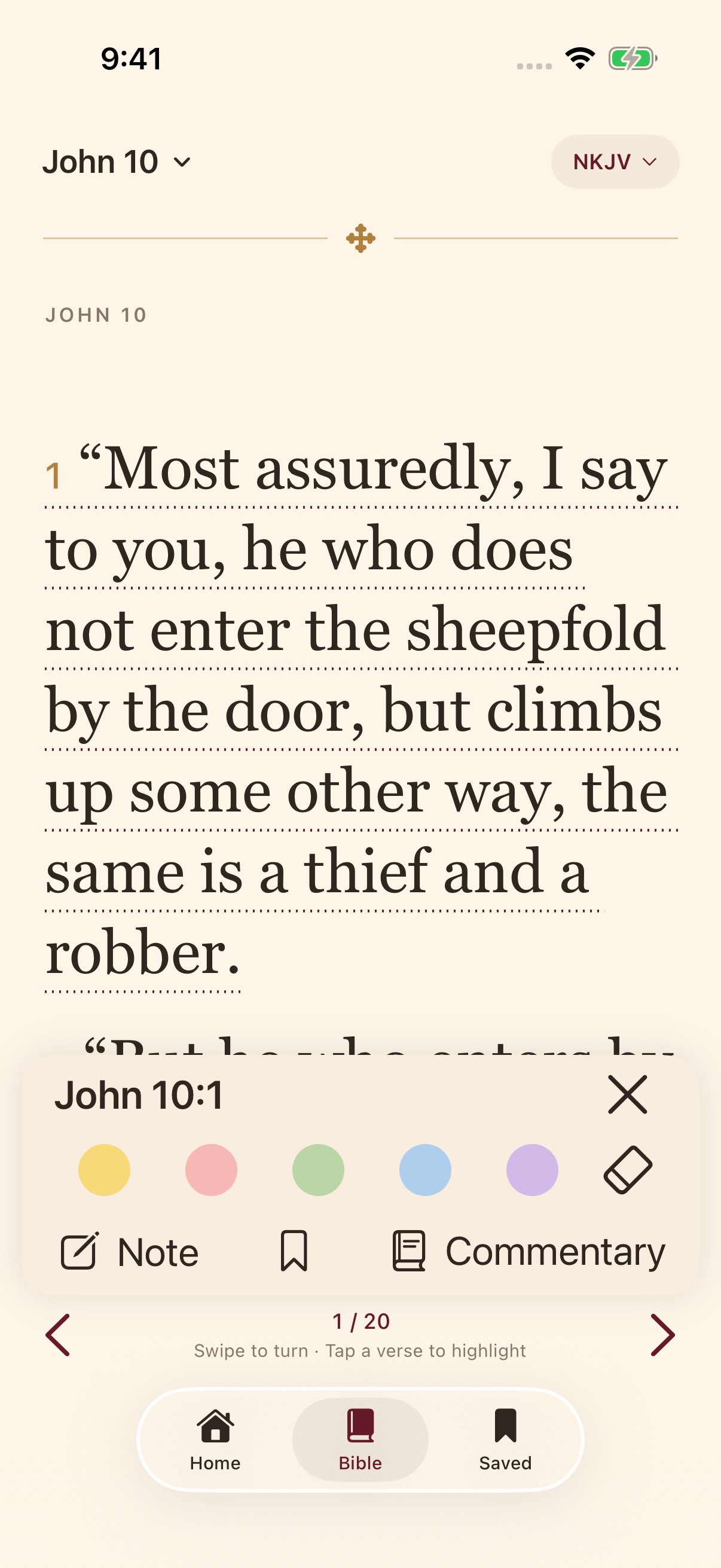 Screenshot 2 of Bible First