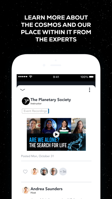 The Planetary Society iPhone screenshot