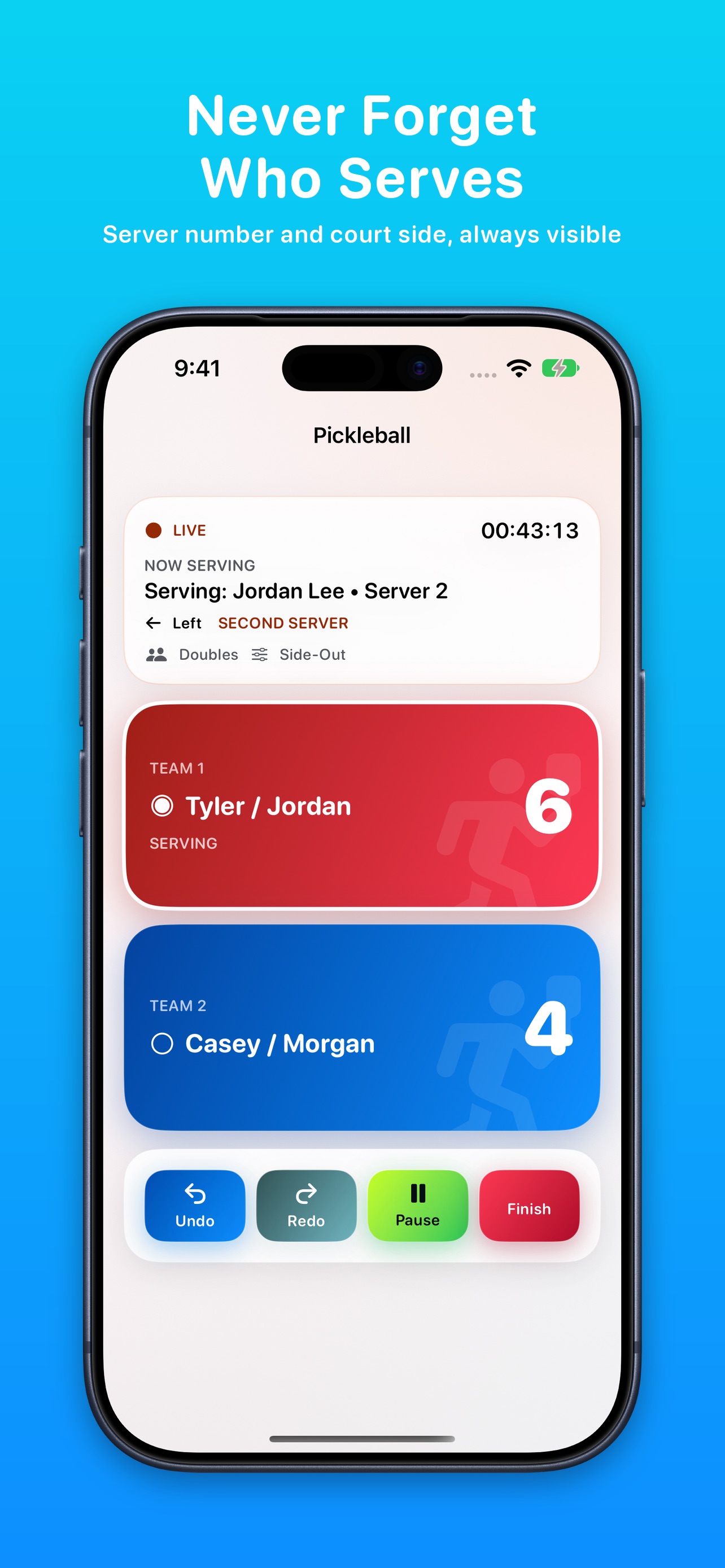 Screenshot 3 of Serve: Tennis Pickleball Padel