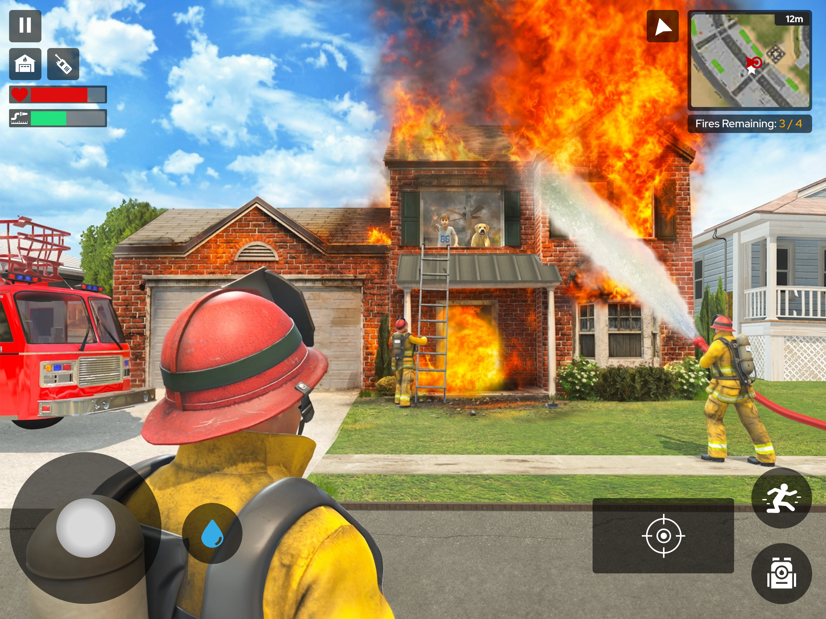 Fire Truck Firefighter Squad screenshot 11