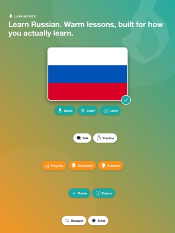 Learn Russian - LingFast iPad screenshot