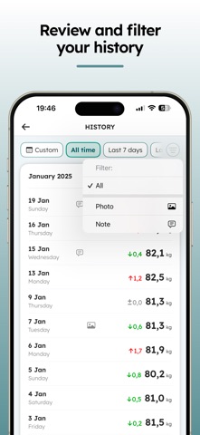 FitLog – Weight & BMI Tracker Screenshot 8 of 8