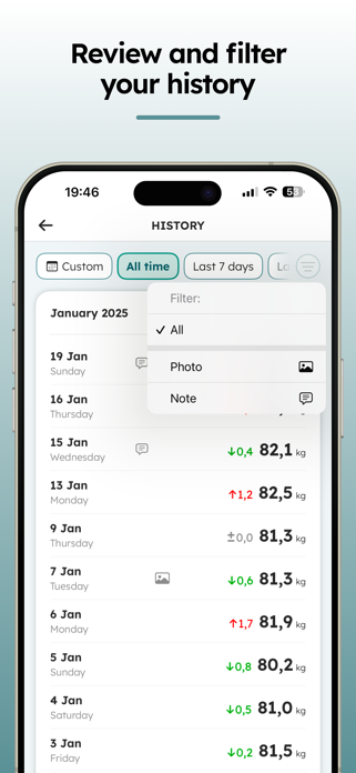 FitLog – Weight & BMI Tracker Screenshot 8 of 8