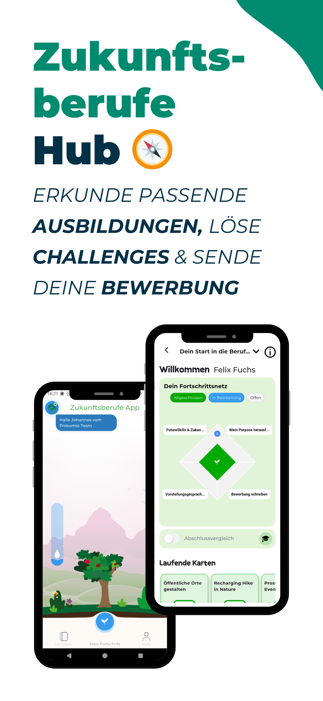 PROSUMIO • KI Lernapp • Berufe