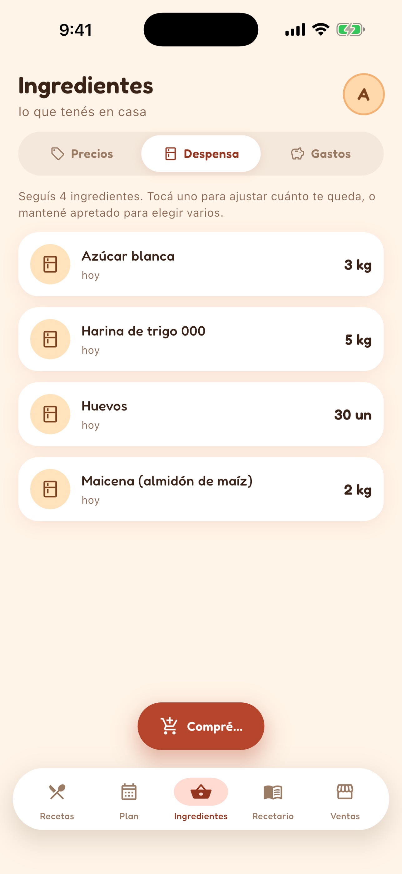 Screenshot 1 of Alacena