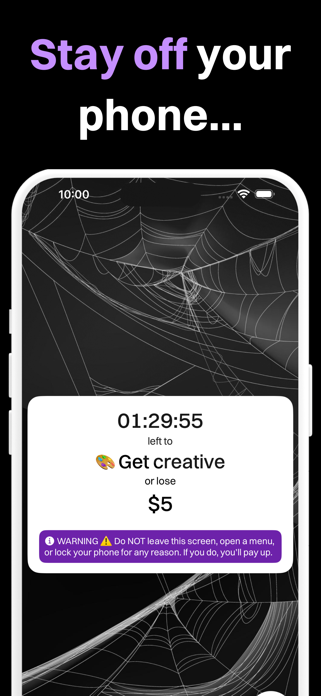 Cobweb: Hardcore Digital Detox Screenshot 7 of 8
