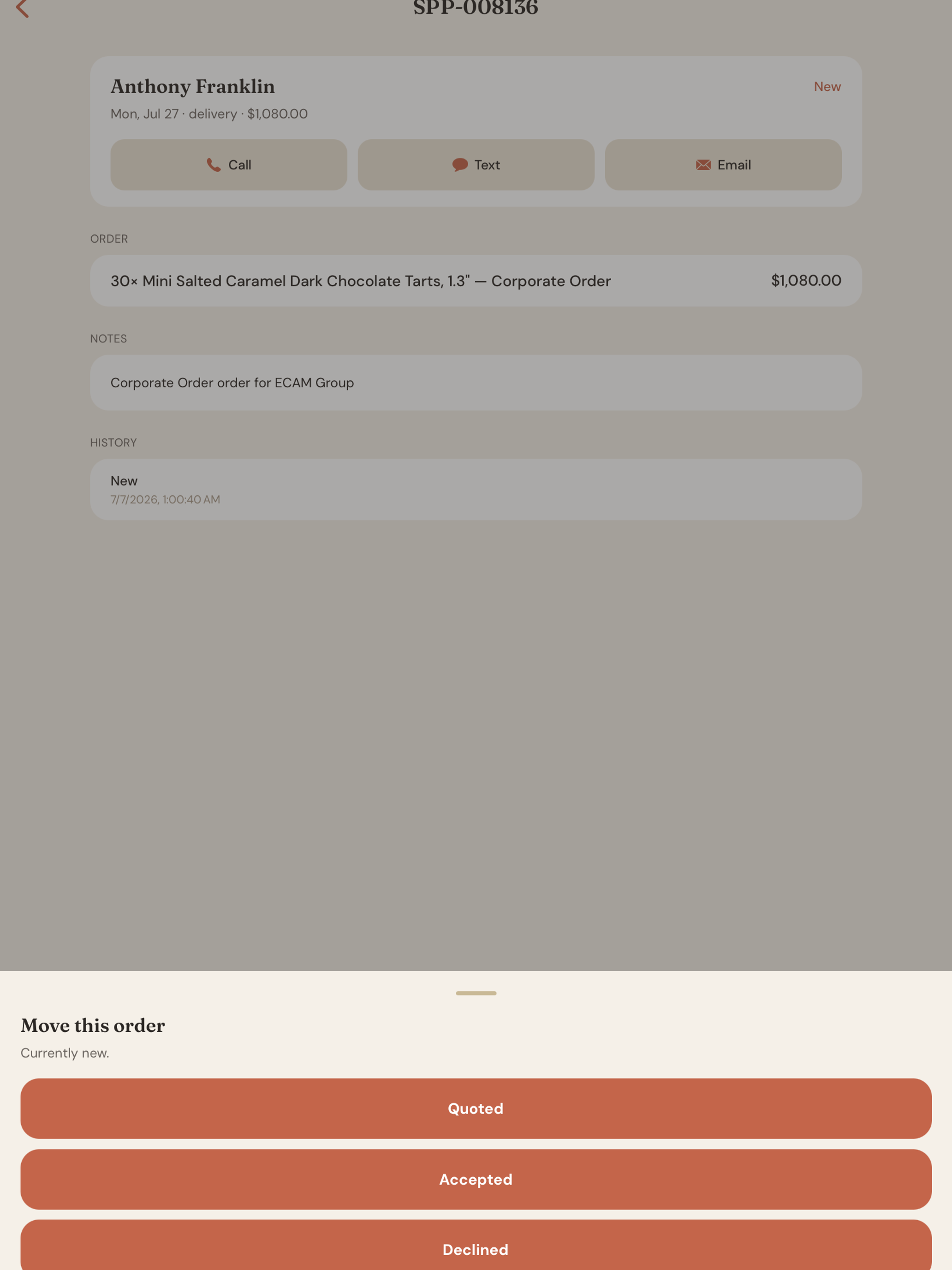 Knead - Baker Orders screenshot 10