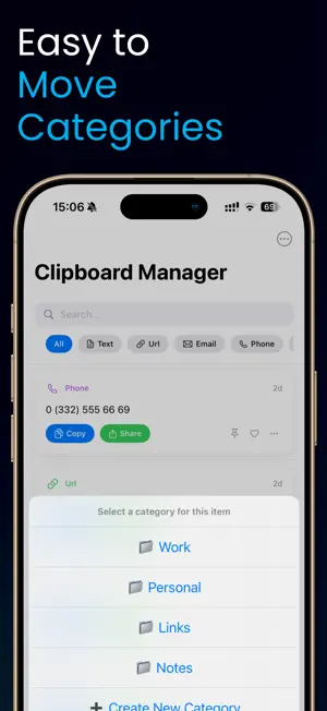 Pastin Clipboard Manager screenshot 4