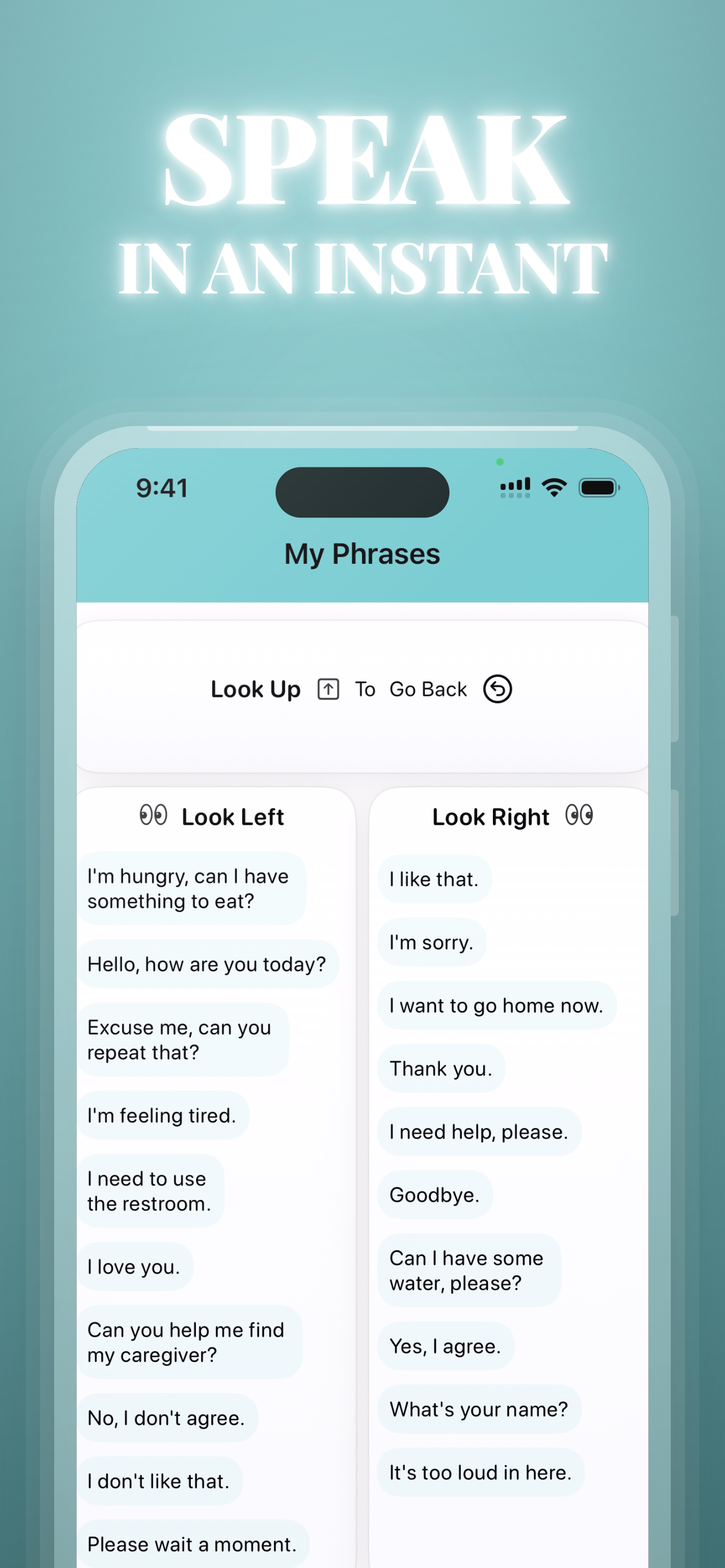 Eye Tracking Speech- GazeyTalk screenshot 6