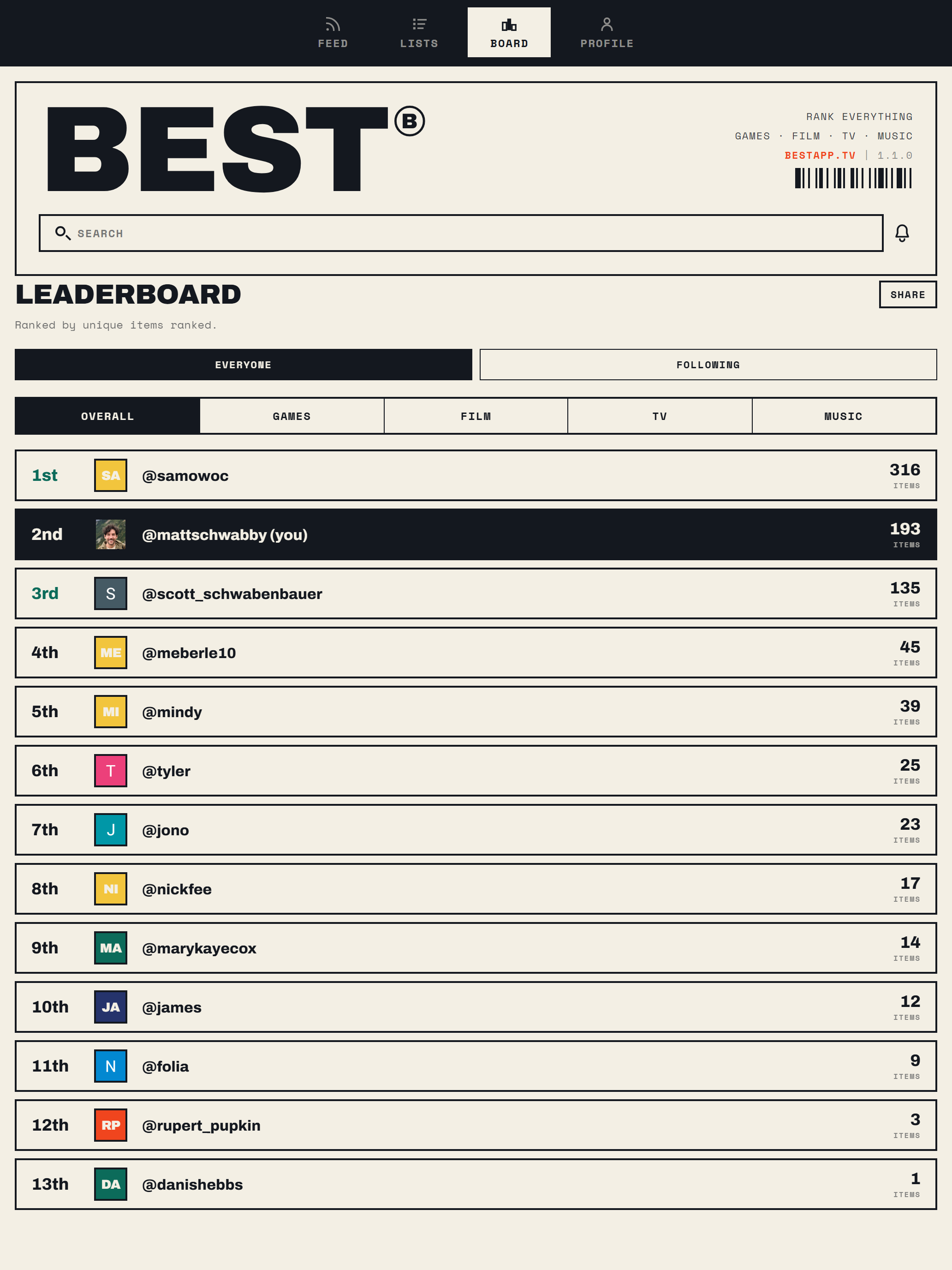 BEST - Rank Everything screenshot 10