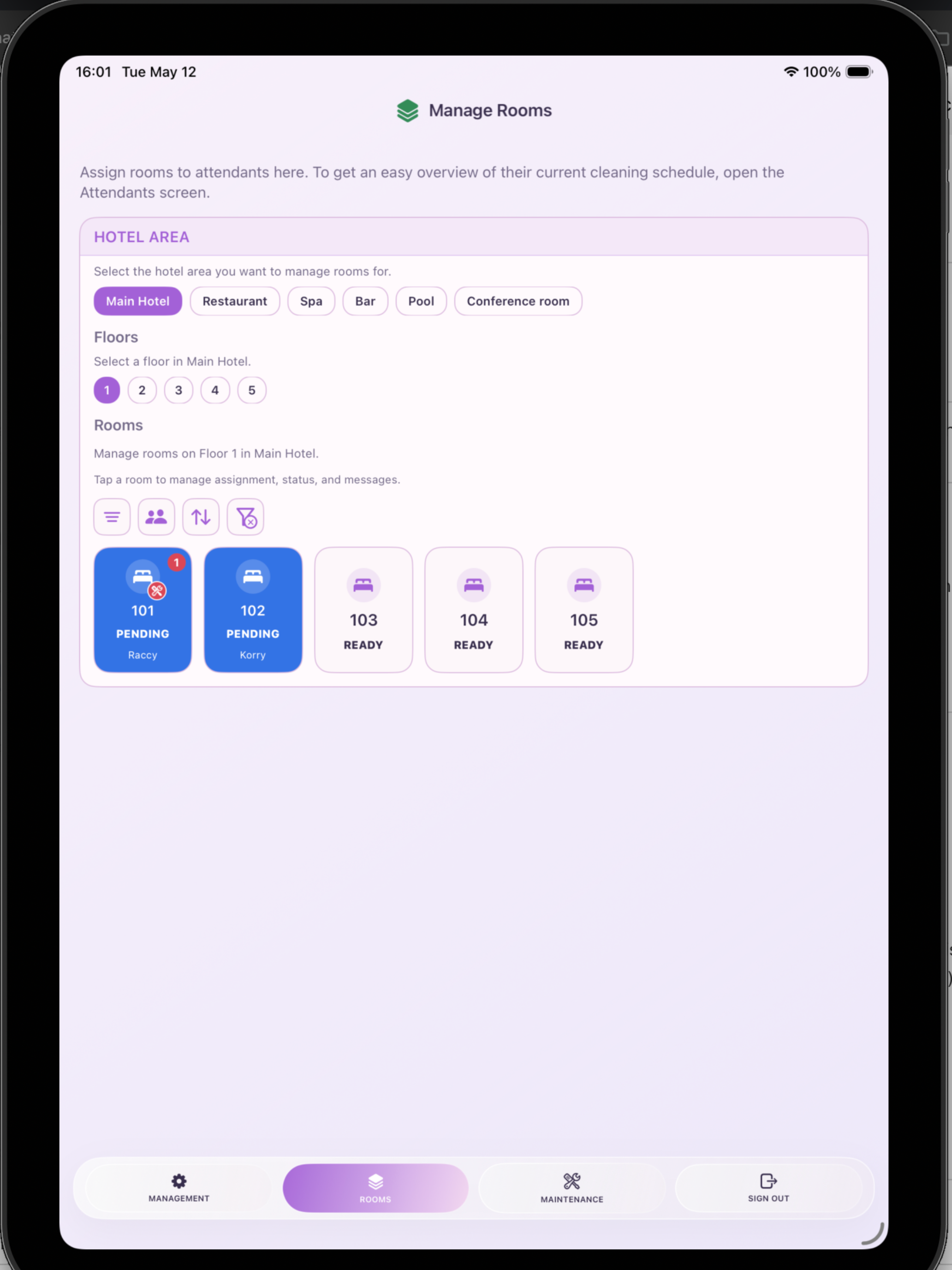 HotelMate App screenshot 9