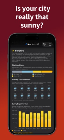 Climio: Climate Change Tracker screenshot