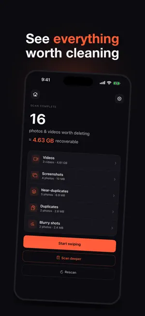 Photodrift Swipe Photo Cleaner screenshot 4
