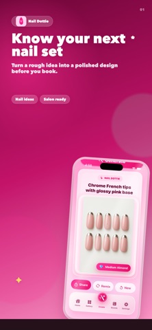 Nail Dottie: Nail Designs iPhone screenshot