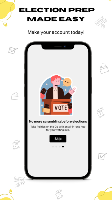 POGO Vote iPhone screenshot 5 - Education app