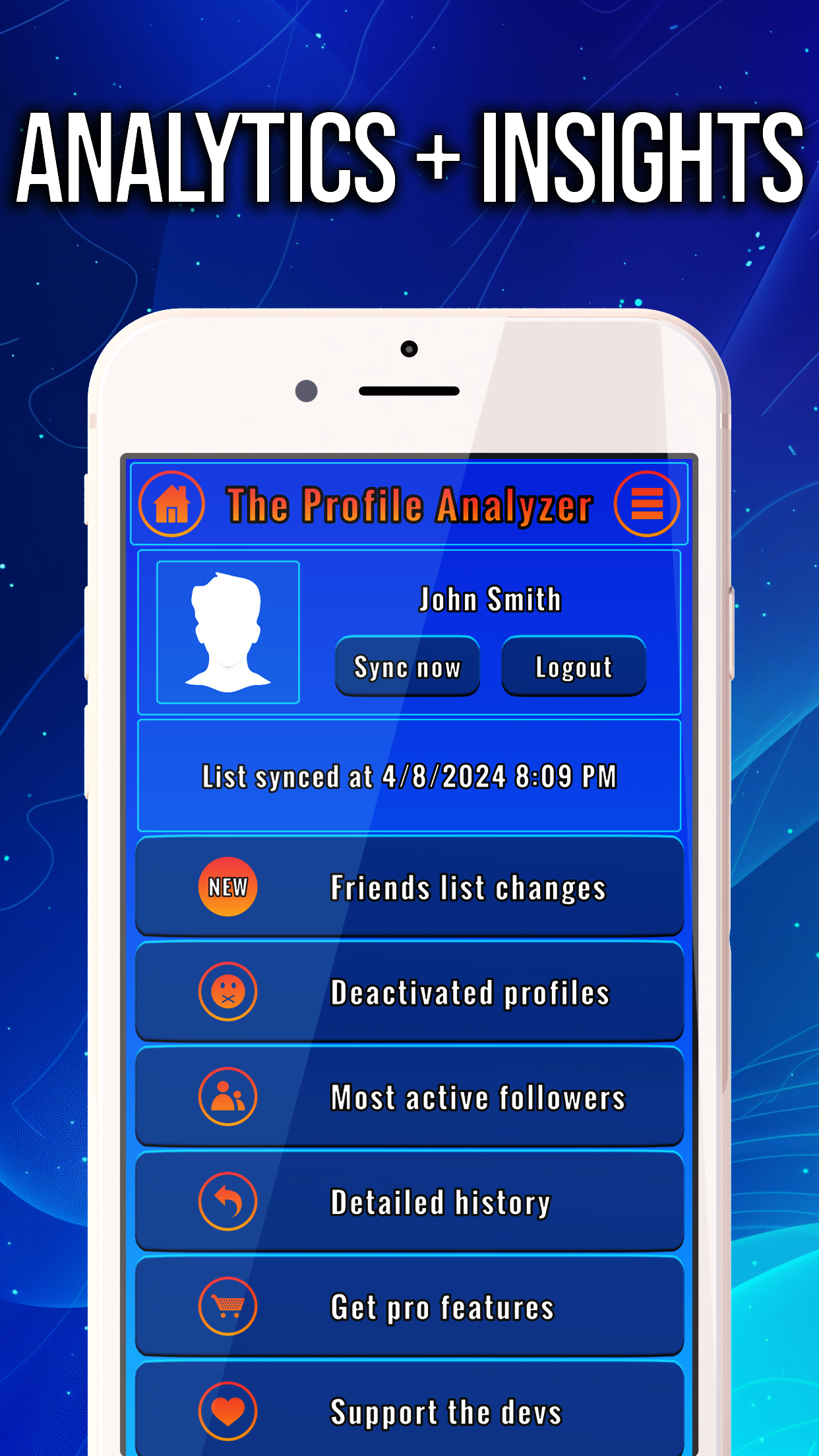 Profile Analyzer: View Stats+