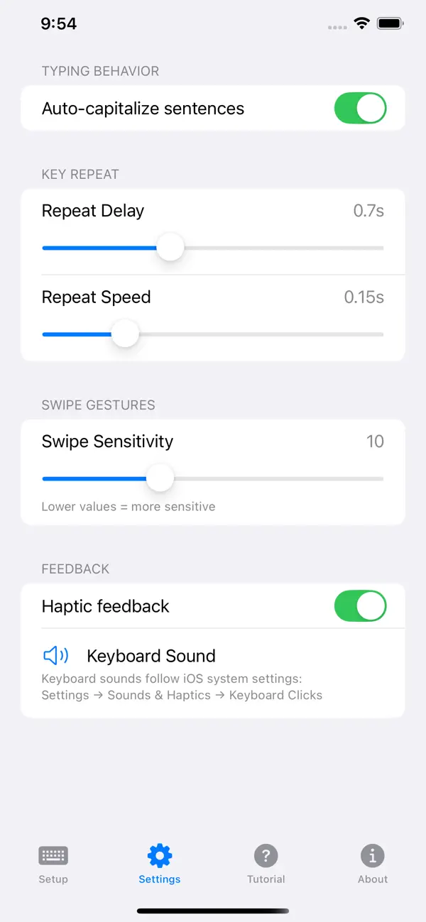 #6. Big Thumb Keyboard (iOS) Podle: Bukdu Group, LLC