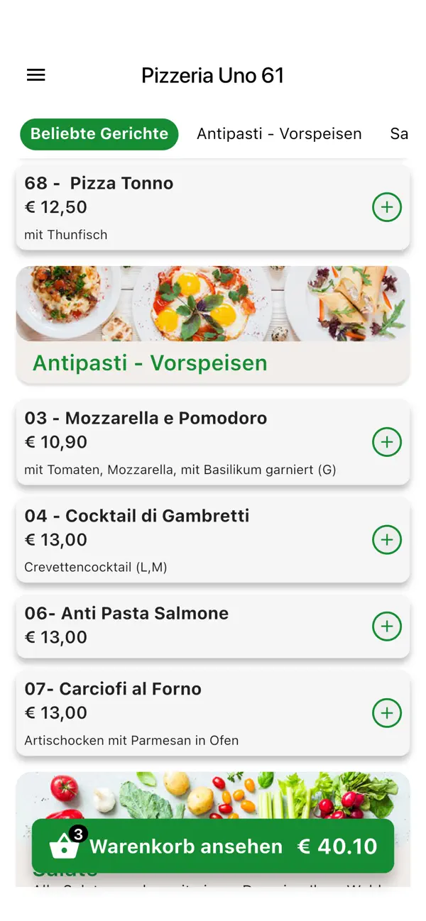 Screenshot #2 pour Pizzeria Uno