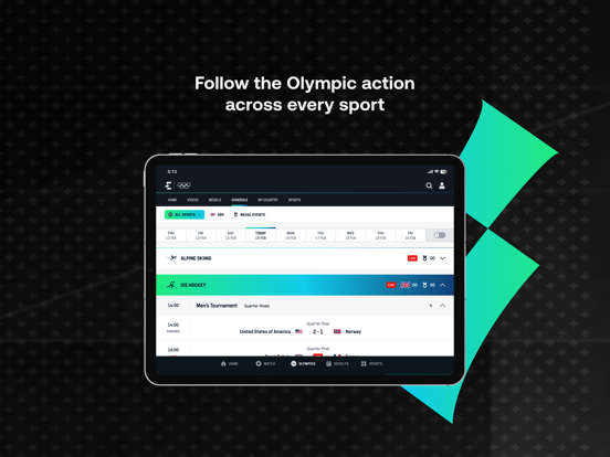Eurosport: Live & Nieuws iPad app afbeelding 6