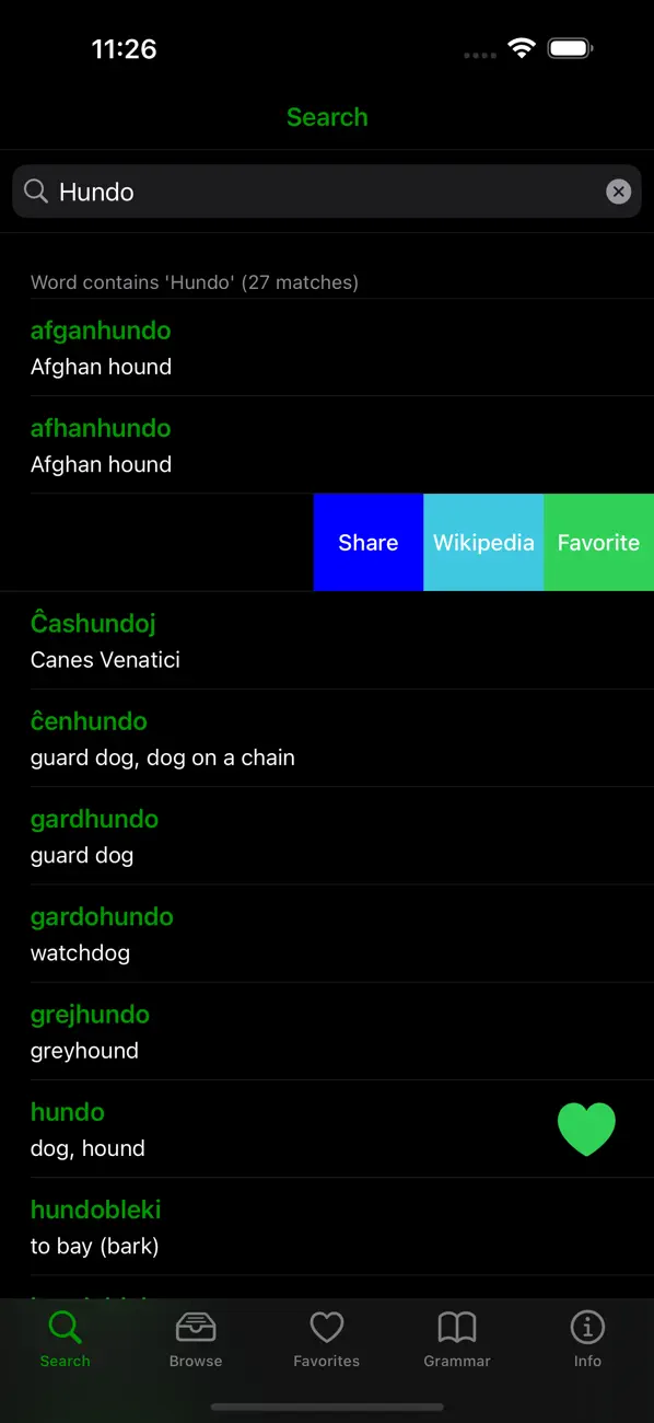 #6. Esperanto (iOS) Ved: Sofweb
