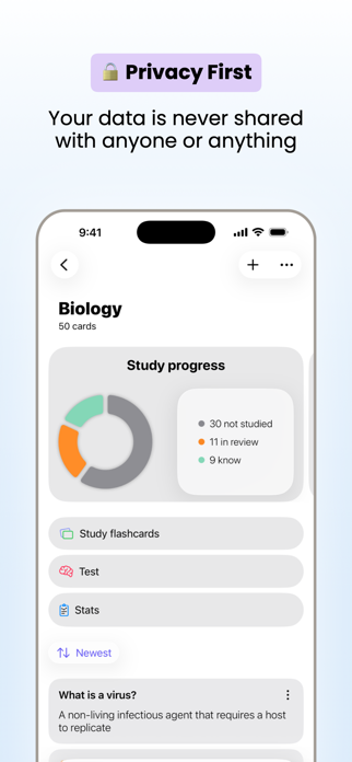 Studious - AI Flashcards Screenshot 7 of 7