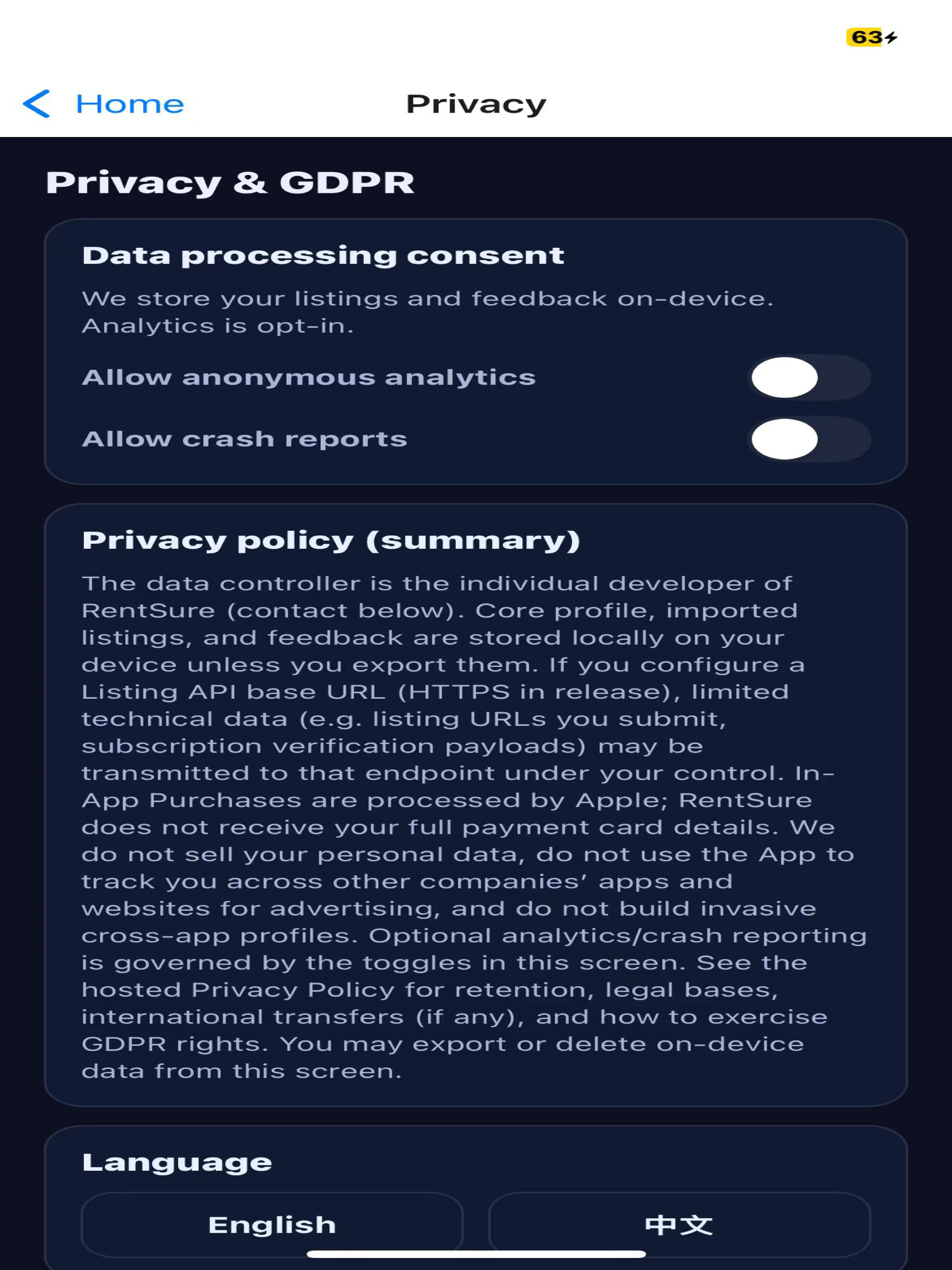 RentSure screenshot 11