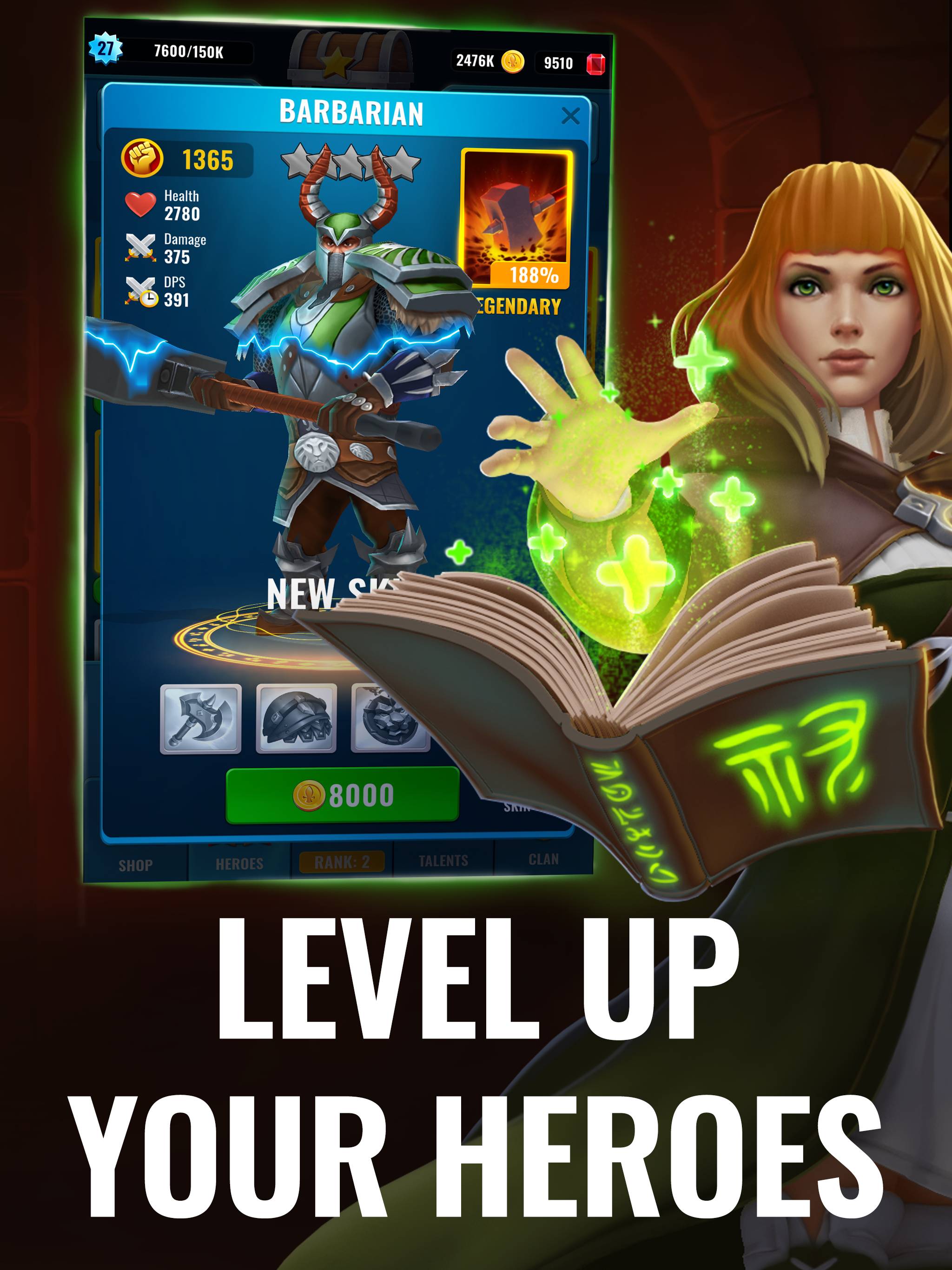 Raid & Rush: Turn Based RPG screenshot 10