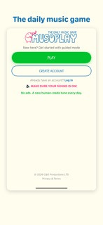 Musoplay: Daily Music Game screenshot 1