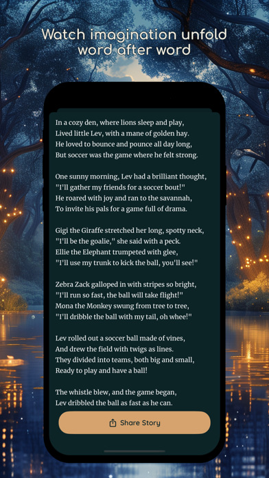 GPTales: GenAI Bedtime Stories Screenshot
