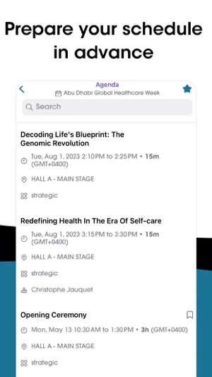 Abu Dhabi Global Health Week screenshot 3