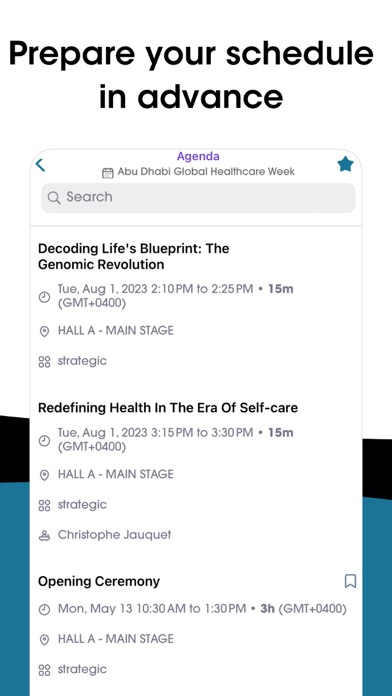 Abu Dhabi Global Health Week Screenshot