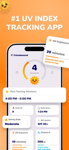 Sunkissed – SPF Tanning App Screenshot 2 of 5