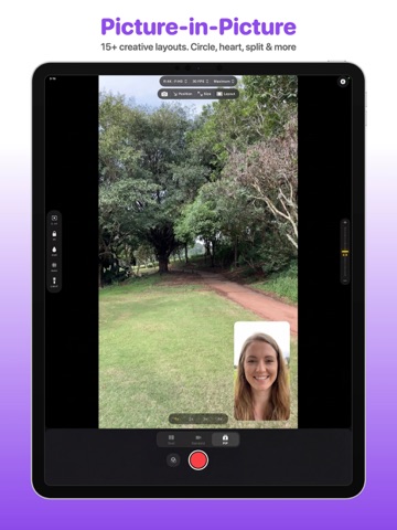 2 POV - Dual Camera Video iPad screenshot