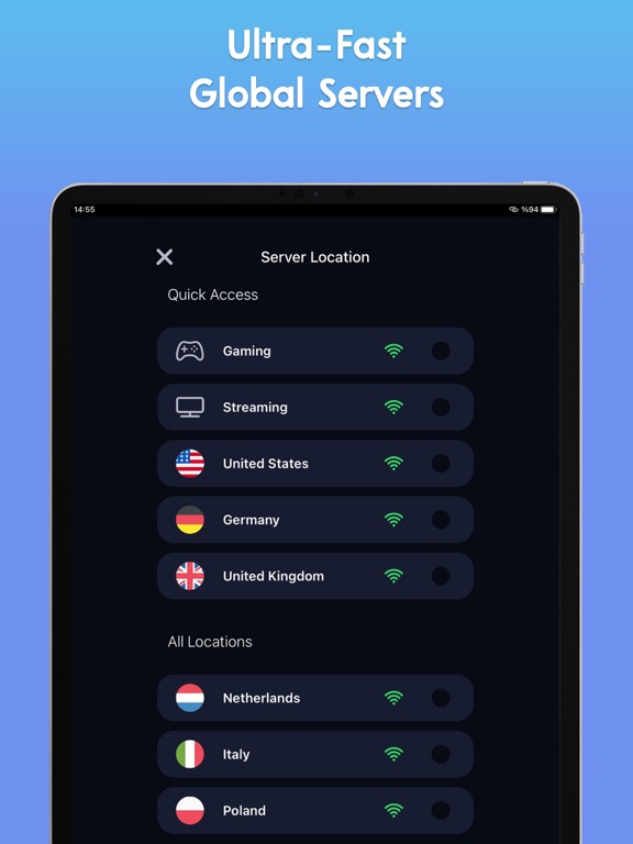 Screenshot #5 pour VPN Super Fast Securezone Best