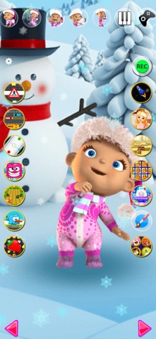 Talking Baby Babsy Winter Fun screenshot 8