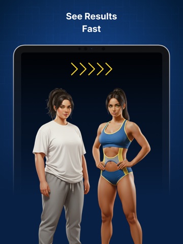 Quickify: 7 Minute Workout iPad screenshot