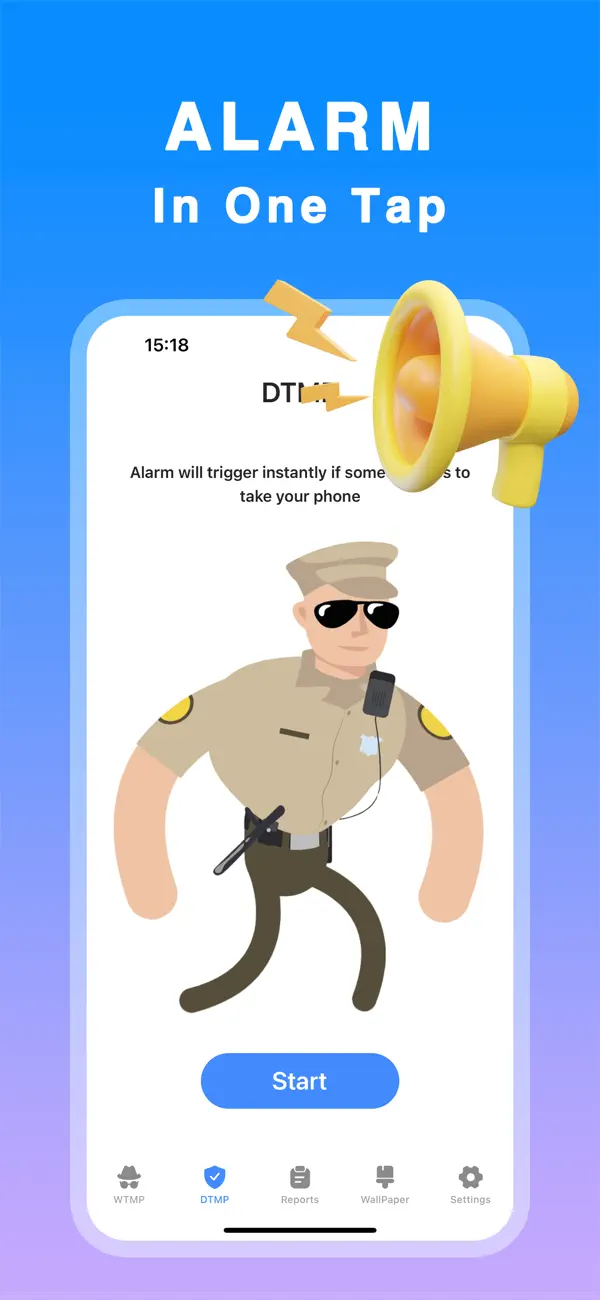 Screenshot #3 pour Don’t Touch My Phone: Alarm!