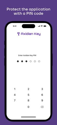 Axidian Key screenshot