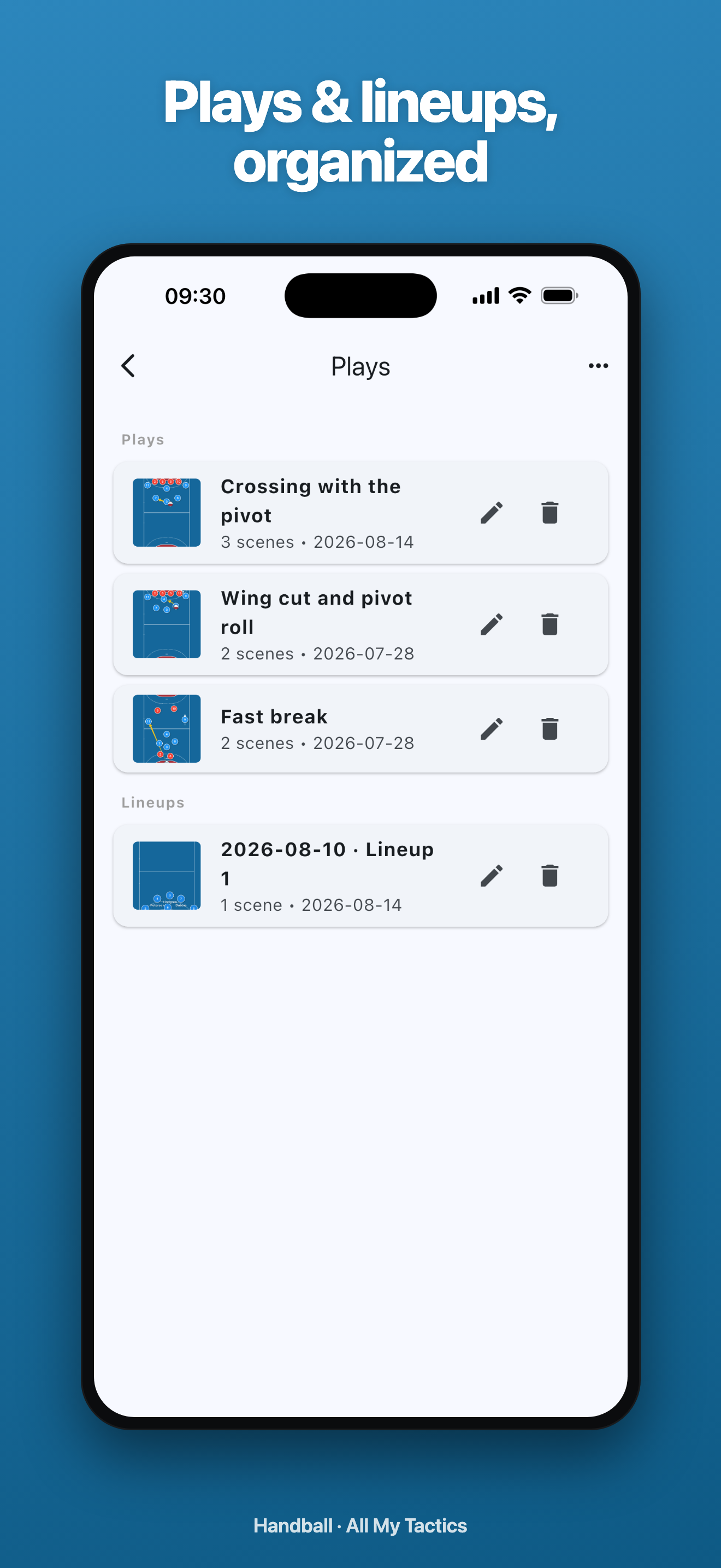 Handball - All My Tactics screenshot 6
