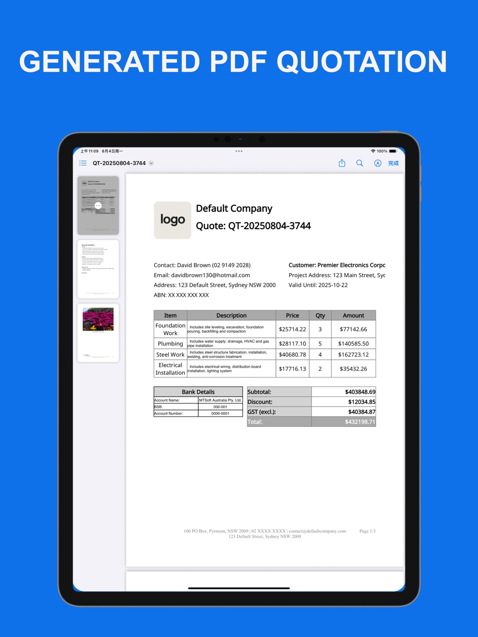 iPad screenshot