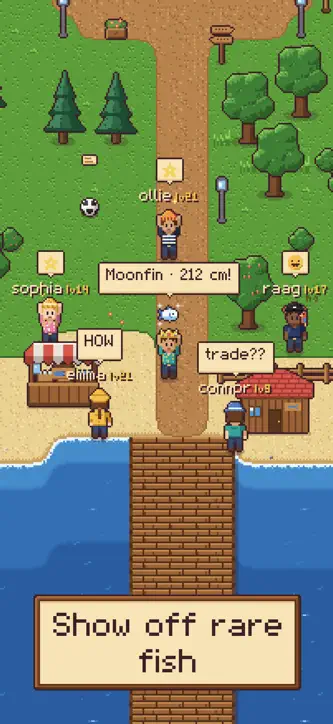 Fish The Web - Cozy Fishing screenshot 1