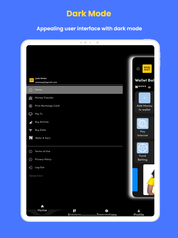 Screenshot #6 pour MOBitooT - Epin, VTU, Pay Bill