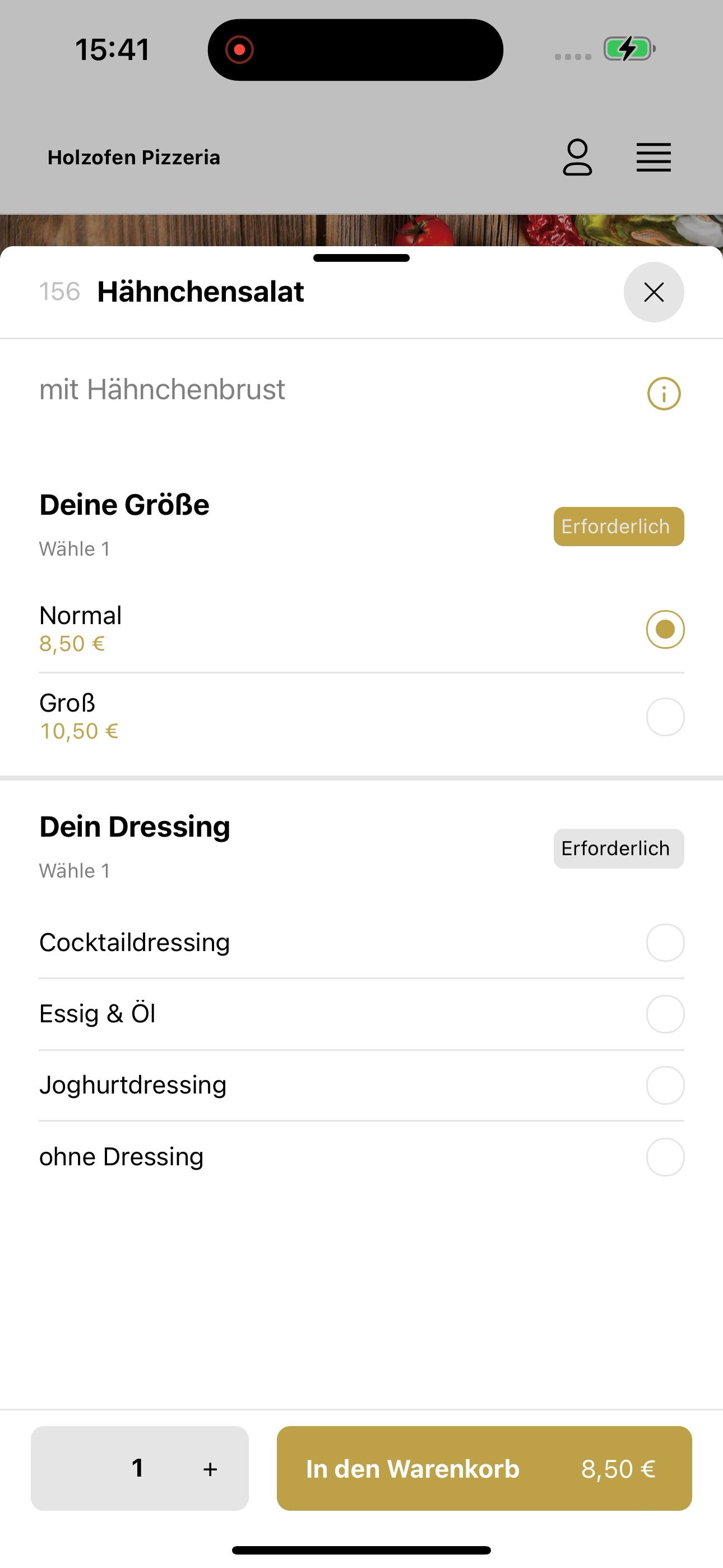 Holzofen Pizzeria screenshot 7