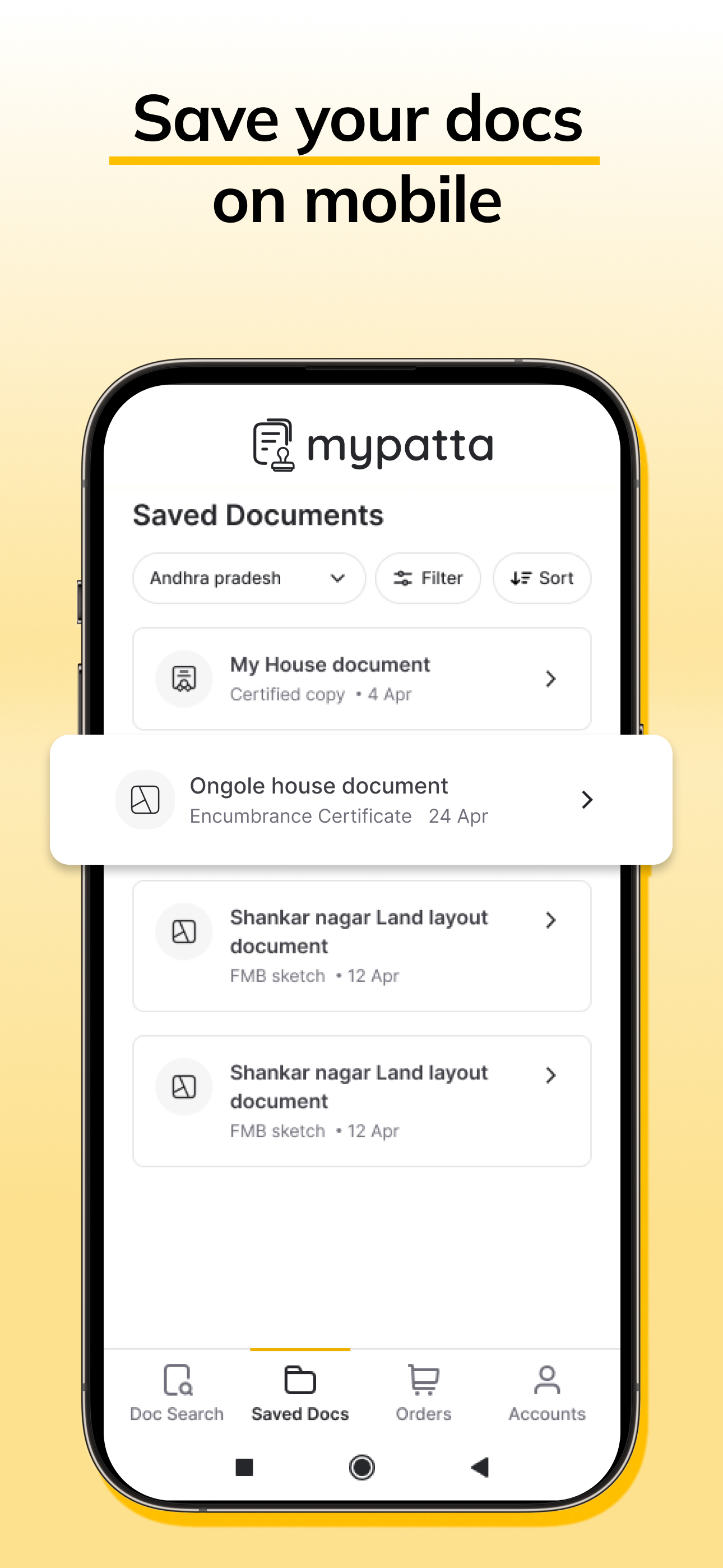 mypatta: EC,CC,Patta,Adangal